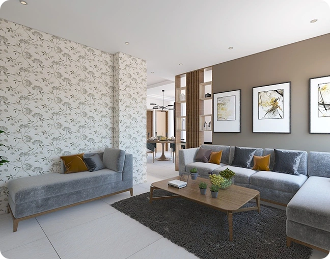 Interior Project of 1300 sq
