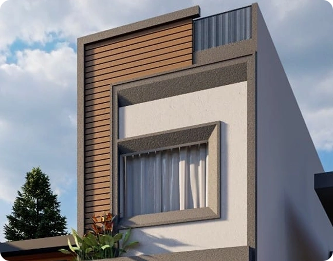 Residential home of 1200 Sq